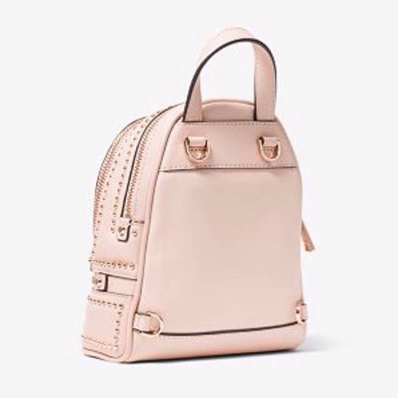 Authentic MK Rhea Rose Mini Backpack - Picture 3 of 4